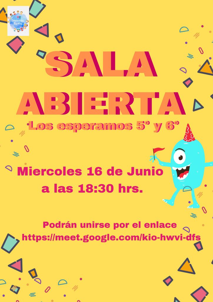 Sala Abierta para 5° y 6° Básico – Colegio Montessori Temuco