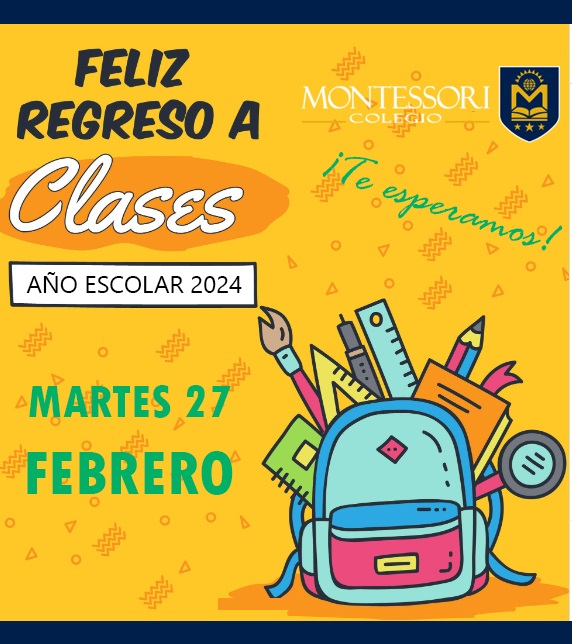 Martes 27 Febrero Inicio del Año Escolar 2024 Colegio Montessori Temuco