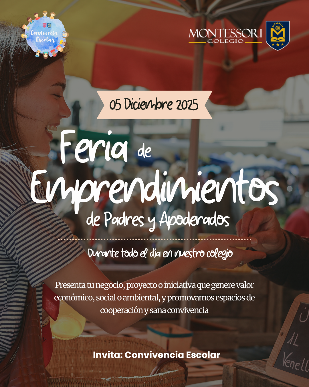 Afiche Feria de Emprendimientos 2025 Afiche Feria de Emprendimientos 2025