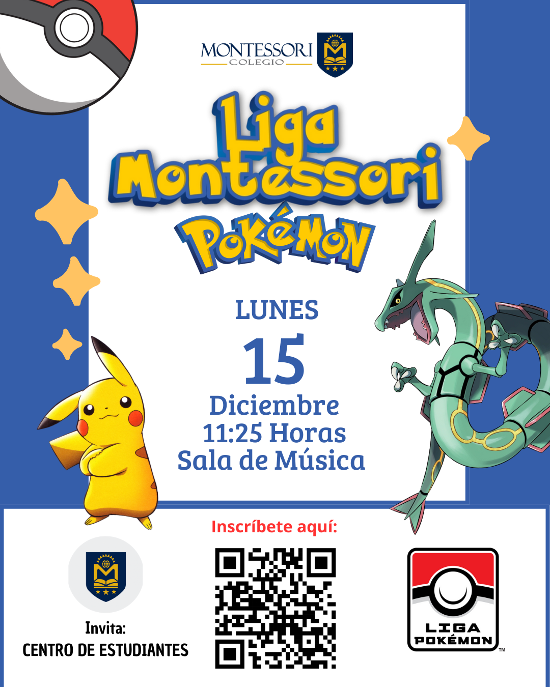 AFICHE LIGA POKEMON 15 DIC AFICHE LIGA POKEMON 15 DIC