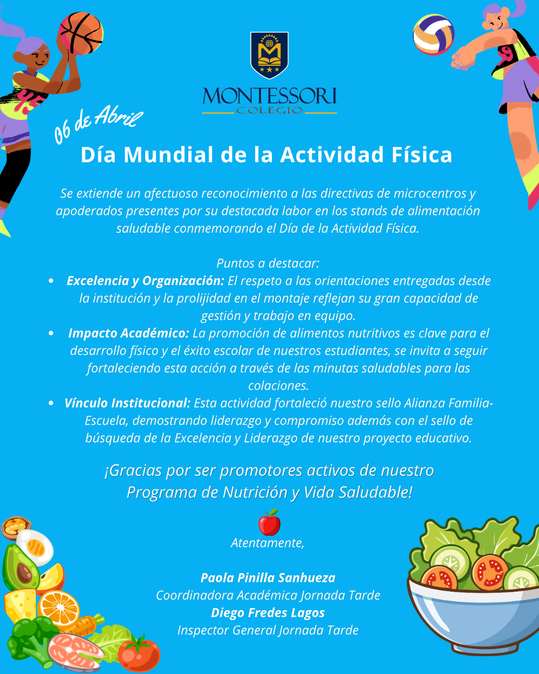 AGRADECIMIENTO DIA ACTIVIDAD FISICA 2026 AGRADECIMIENTO DIA ACTIVIDAD FISICA 2026