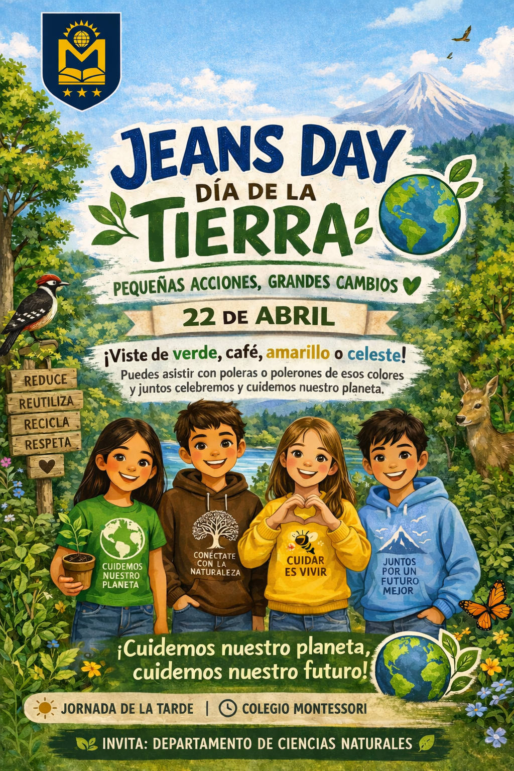 Jeans day Día de la Tierra