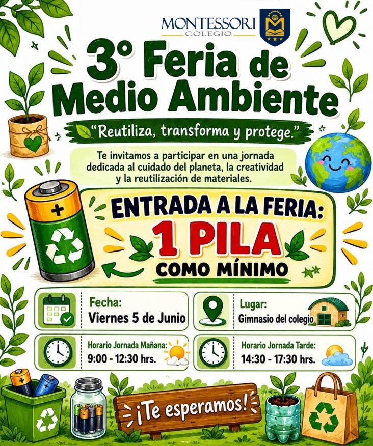 AFICHE FERIA MEDIO AMBIENTE